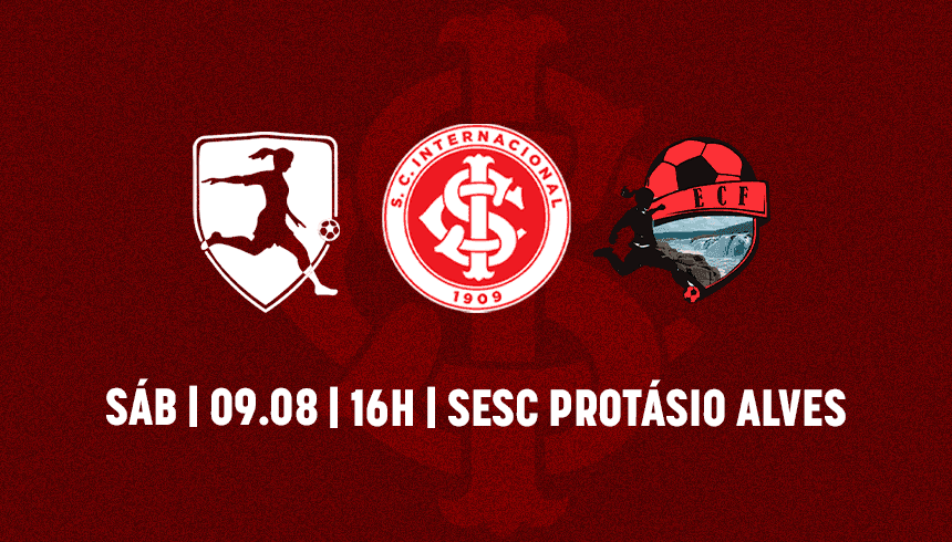 Serviço de jogo: Internacional x Flamengo de São Pedro | Campeonato Gaúcho Femin...
